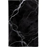 Warren Reed - Designer Black Marble Pattern Tea Towel
