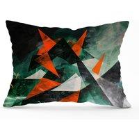 Warren Reed - Designer Curved Geometry Cushions | Size: 33 cm x 48 cm