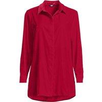 Lands' End Women's Petite Velvet Blouse in Red | Size: 14-16