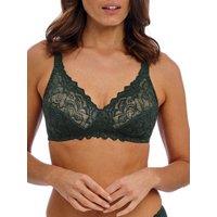 Wacoal Women's Eglantine Non Wired Bra in Green | Size: 32B