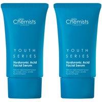 skinChemists Women's Youth Series 1.5% Hyaluronic Acid Facial Serum 30ml x 2 Duo Pack in White