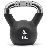 adidas 8kg Cast Iron Kettlebell in Black