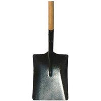Faithfull Long Handled Square Shovel No.2 in Black