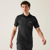 Regatta Men's Remex Active Polo Shirt in Jet Black | Size: XL