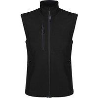 Regatta Professional Men's Honestly Made Soft Shell Bodywarmer in Black | Size: Medium