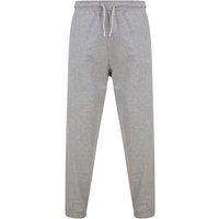 SF Men's Fashion Cuffed Jogging Bottoms in Grey | Size: 2XL