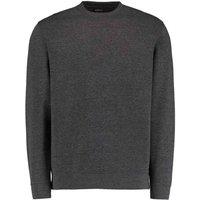 Kustom Kit Men's Klassic Superwash 60C Long-Sleeved Sweatshirt in Dark Grey | Size: 4XL
