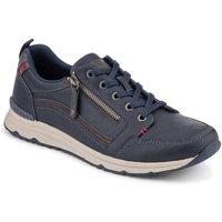 Pavers Men's Casual Lace-Up Shoes in Navy | Size: 12