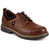 Pavers Men's Casual Lace-Up Shoes in Tan | Size: 11