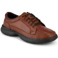 Pavers Men's Lightweight Cushioned Casual Laced Shoes in Tan | Size: 10