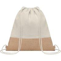 MidOcean Men's India Jute Drawstring Bag in Beige