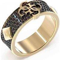 Guess Men's JUMR03232JWYGBK62 Ring in Gold