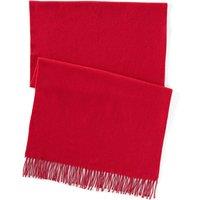 Lands' End Women's Soft Woven Scarf in Red