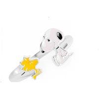 Disney Women's D900021SL-PH Peanuts Ring in Silver