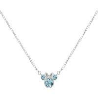 Disney Women's N905424SMARL-16-PH Minnie Necklace in Silver
