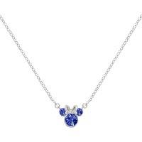 Disney Women's N905424SSEPL-16-PH Minnie Necklace in Silver
