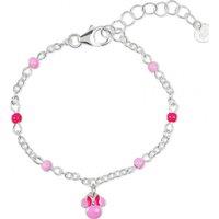 Disney Women's BS00104SL-47-PH Minnie Bracelet in Silver