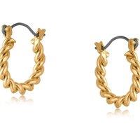 BIG METAL LONDON Women's CAPRI SMALL HOOP EARRINGS in Gold | Size: 2 cm