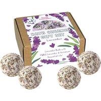 Bomb Cosmetics Women's Lavender Natural Bath Creamer Gift Set in Purple
