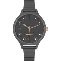 Nine West Women's NW-2562GYGY 36mm Quartz Watch in Grey