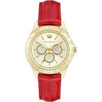 Juicy Couture Women's JC1220GPRD 38mm Quartz Watch in Red