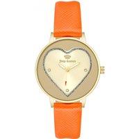 Juicy Couture Women's JC1234GPOR 38mm Quartz Watch in Orange