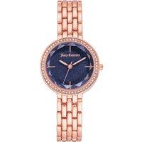 Juicy Couture Women's JC1208NVRG 32mm Quartz Watch in Rose Gold