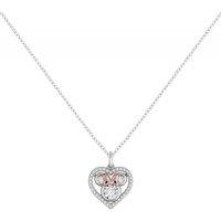 Disney Women's C903048TZWL-P-PH Minnie Necklace