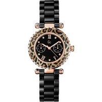 Gc Women's X35016L2S Sport Chic 34mm Quartz Watch in Black