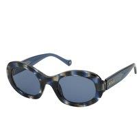 Nina Ricci Women's SNR321520811 Round/Oval Sunglasses in Blue