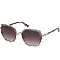 Nina Ricci Women's SNR359540C19 Geometric/Octagonal Sunglasses in Purple
