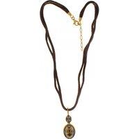 Folli Follie Women's 3N7S123YFS Necklace in Brown