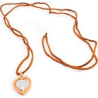 Folli Follie Women's 3N9S095RBC Necklace in Brown