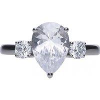 Diamonfire Women's 6115151082165 Ring in Silver