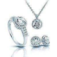 Diamonfire Women's 1312691917170 Jewellery Set in Silver