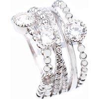 Diamonfire Women's 6117801082170 Ring in Silver