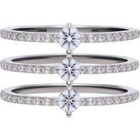 Diamonfire Women's 6118401082175 Ring in Silver