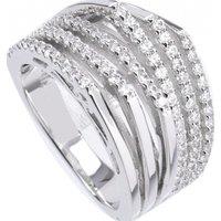 Diamonfire Women's 6118531082165 Ring in Silver