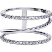 Diamonfire Women's 6118631082165 Ring in Silver