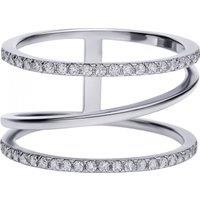 Diamonfire Women's 6118631082170 Ring in Silver