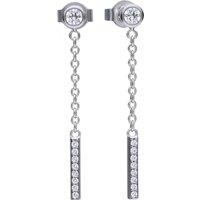 Diamonfire Women's 6219191082 Pair Of Earrings in Silver