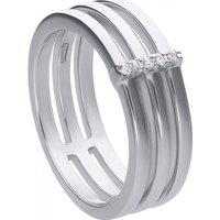 Diamonfire Women's 6121061082170 Ring in Silver