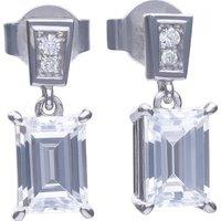 Diamonfire Women's 6220601082 Pair Of Earrings in Silver
