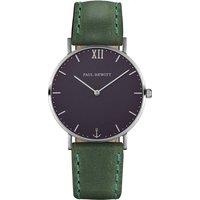 Paul Hewitt Women's PH-SA-S-ST-B-12S 39mm Quartz Watch in Green