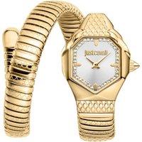 Just Cavalli Women's Snake Gold Color Stainless Steel Bracelet Watch