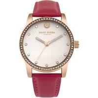 Daisy Dixon Women's DD089PRG Adriana 38mm Quartz Watch in Burgundy