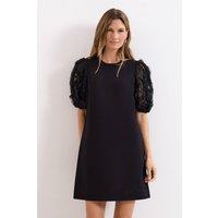 Phase Eight Women's Aida Black Shift Dress | Size: 20