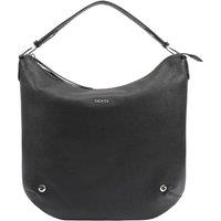 Dents Women's Azurine Leather Hobo Bag in Black