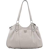 Dents Women's Eloris Leather Shoulder Bag in Grey