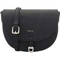 Dents Women's Heliora Leather Cross Body Bag in Black
